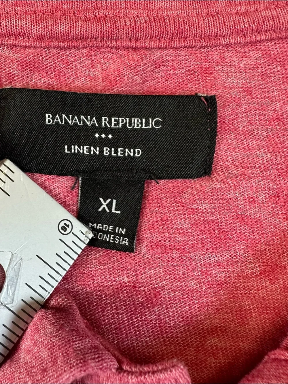 Banana Republic Men's Heathered Rose Polo
